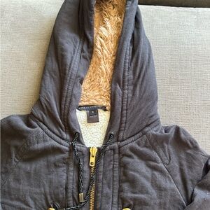 Women's Hooded Fur Lined Jacket